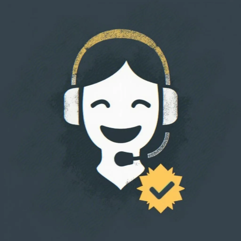 Icono de Atención al Cliente Personalizada